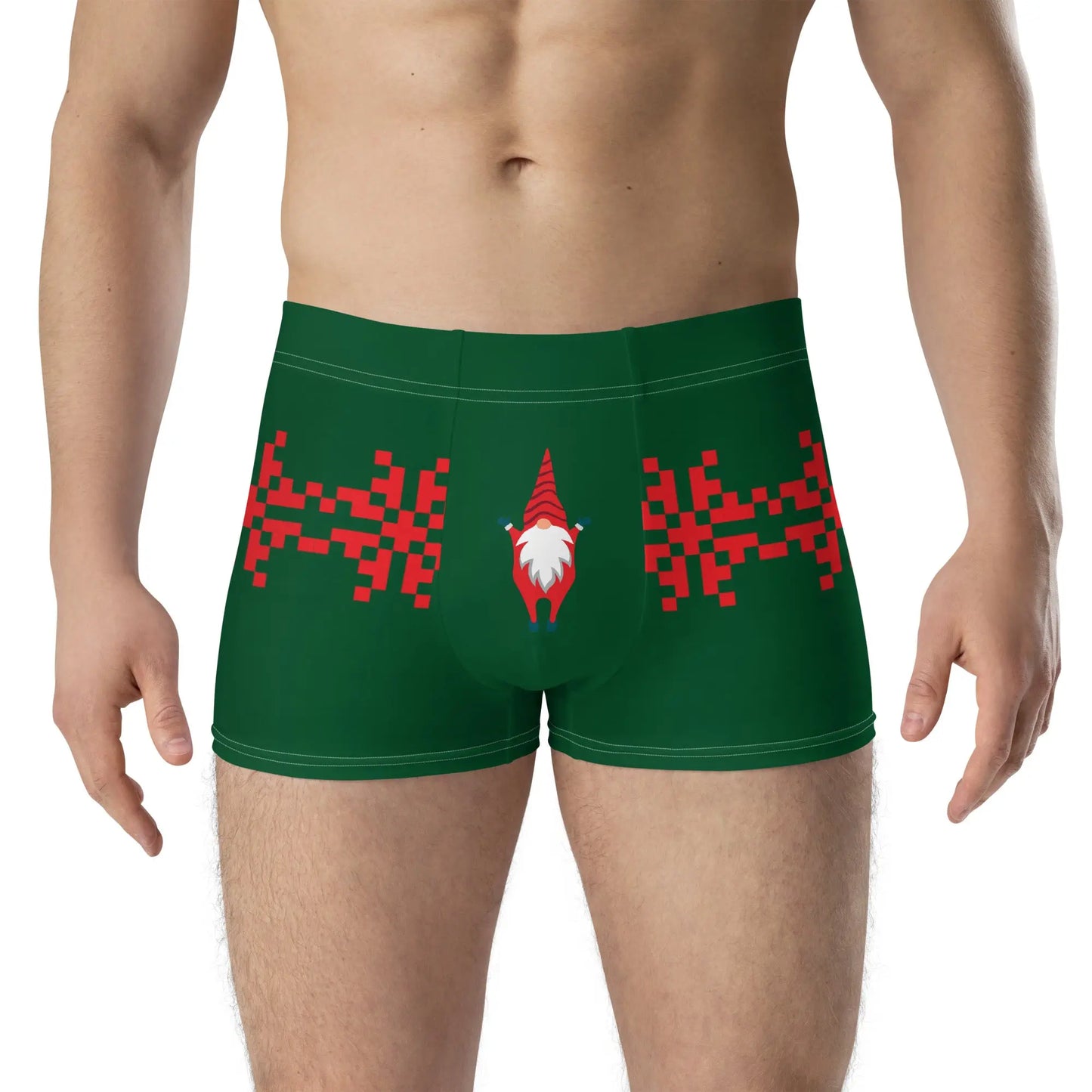 ZIPPX Christmas Print Boxer Briefs ZIPPX