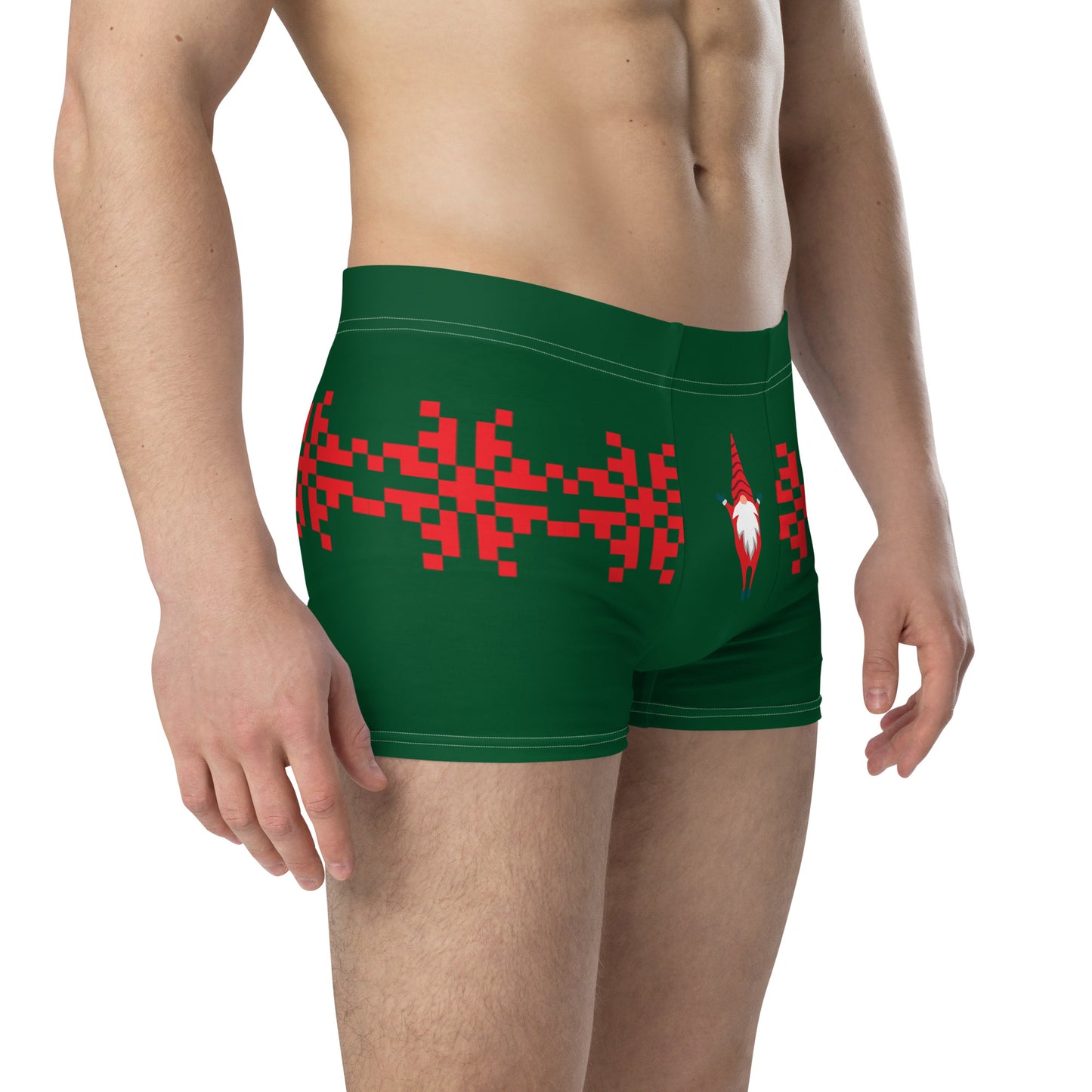 ZIPPX Christmas Print Boxer Briefs
