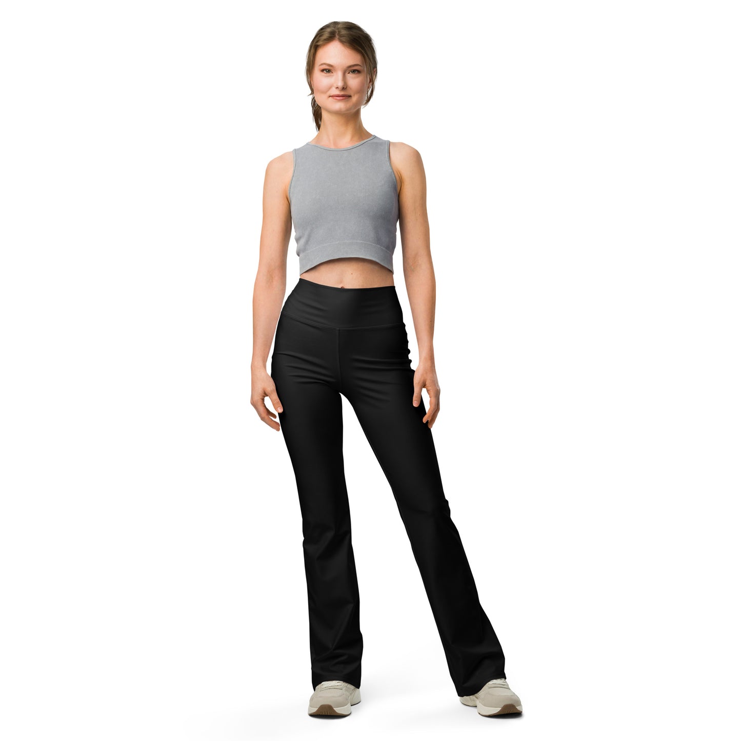 Midnight Flare Leggings Black Leggings, Stylish, Comfortable & Perfect for Everyday Wear