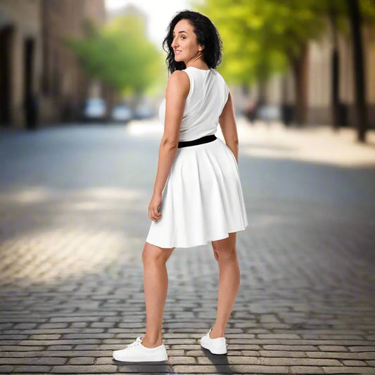 Classic White Skirt, Stylish, Versatile & Perfect for Any Outfit ZIPPX