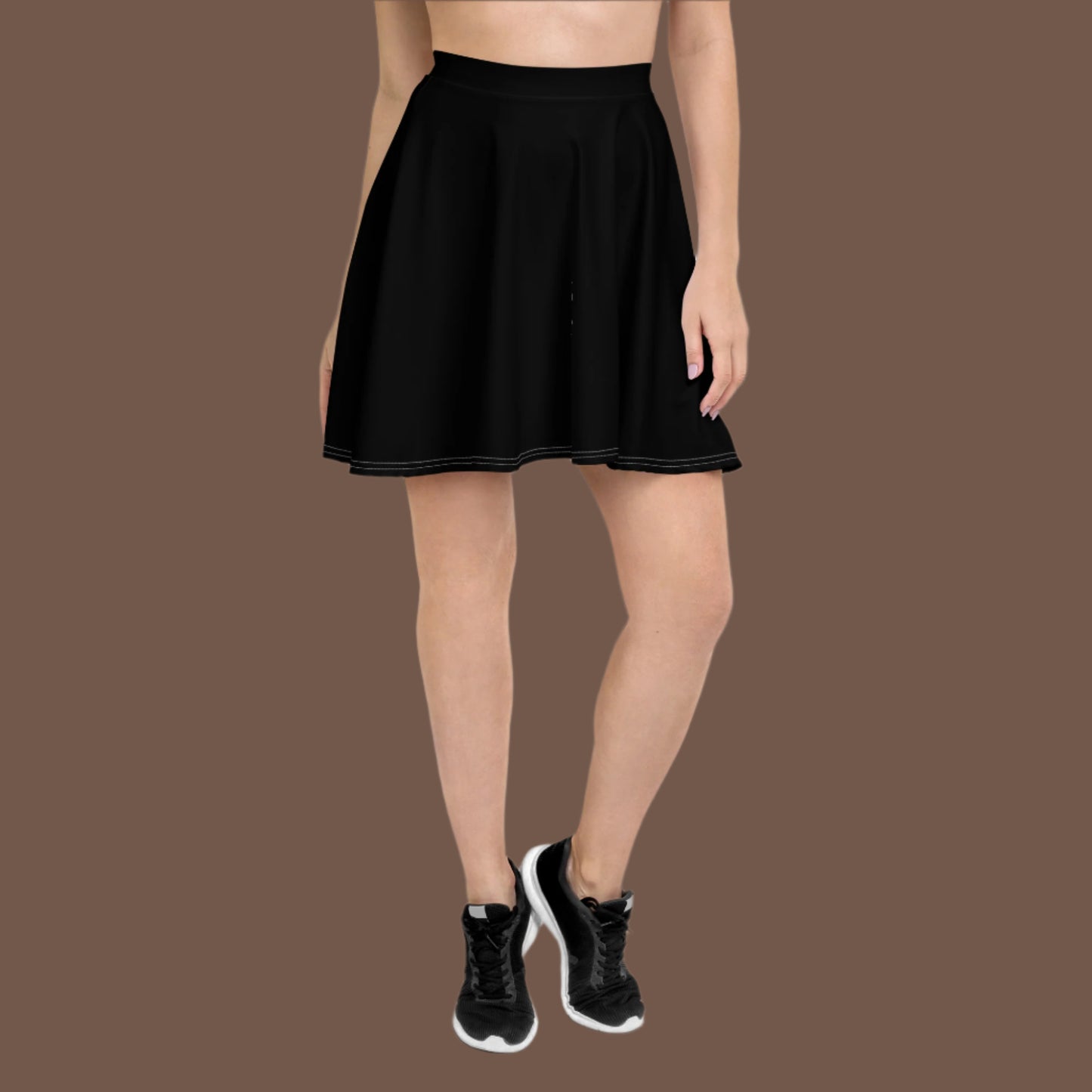 Classic Black Flared Skirt, Stylish, Versatile & Perfect for Any Outfit
