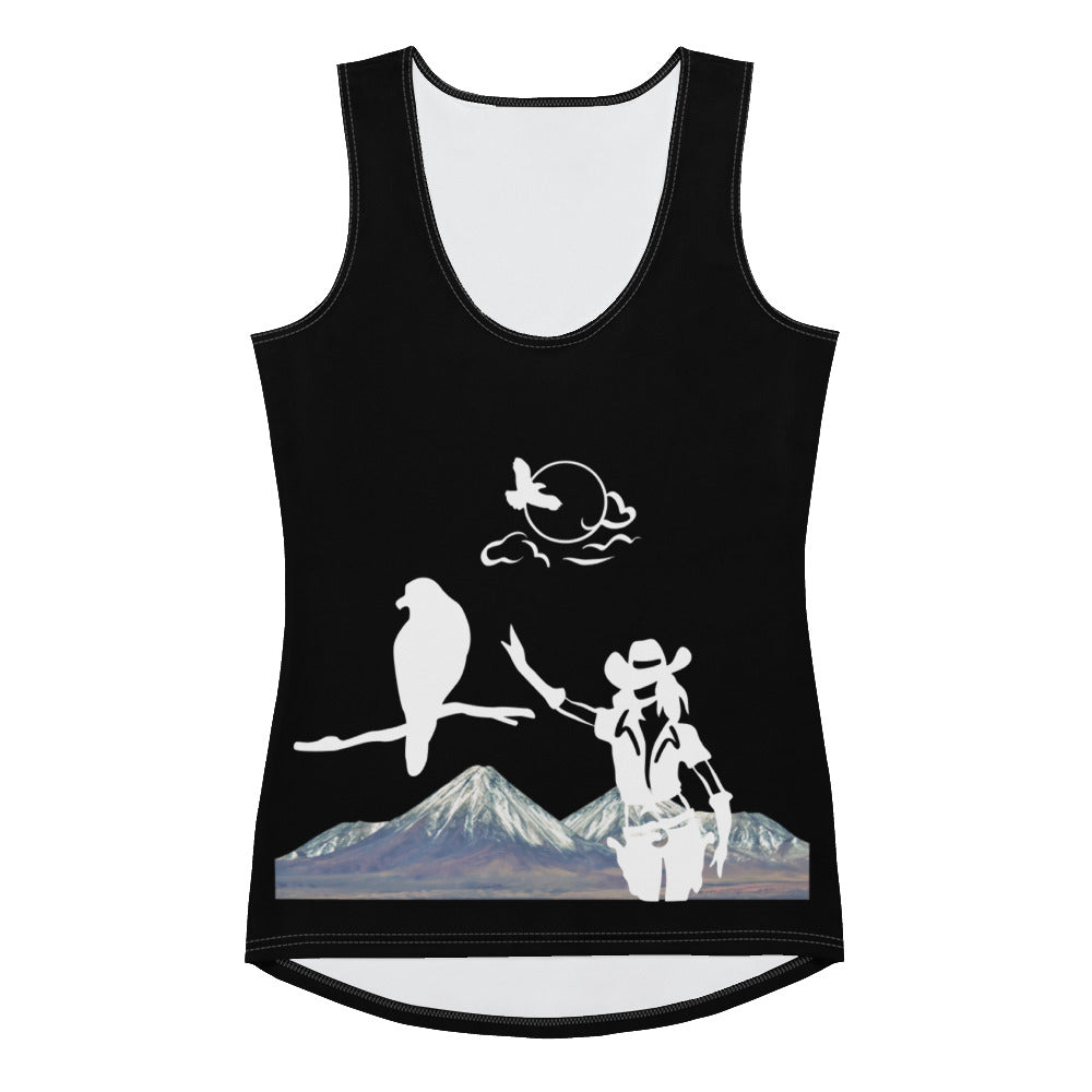 Western Chic Women's Tank Top, Embrace Your Inner Cowboy