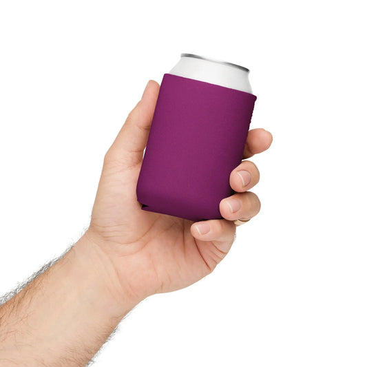 Purple Can Cooler, Stylish, Insulated & Perfect for Everyday Refreshment ZIPPX