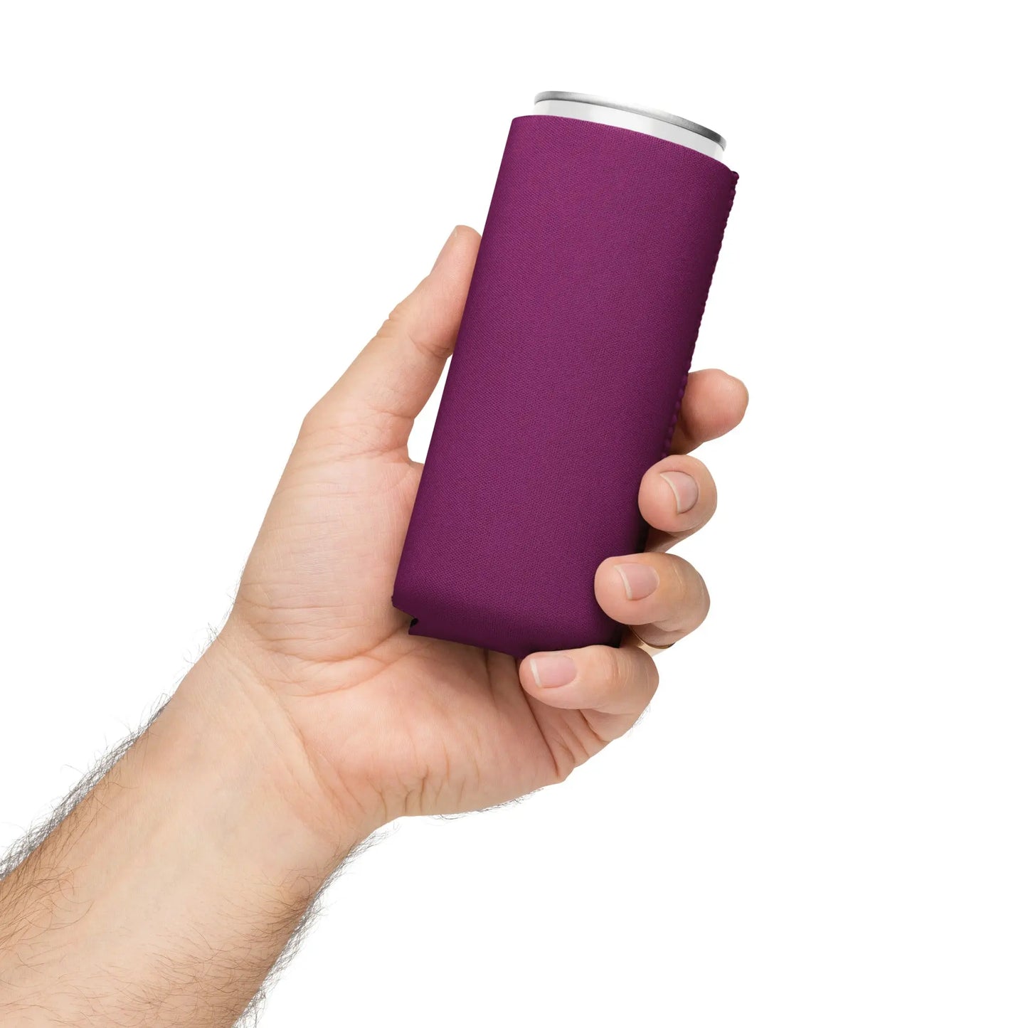 Purple Can Cooler, Stylish, Insulated & Perfect for Everyday Refreshment ZIPPX