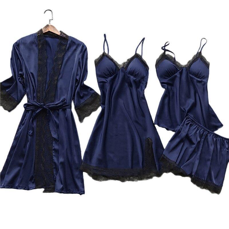 Women’s sleepwear collection featuring soft, breathable fabrics, stylish designs, and versatile options for lounging or bedtime—comfortable, chic, and perfect for every size.
