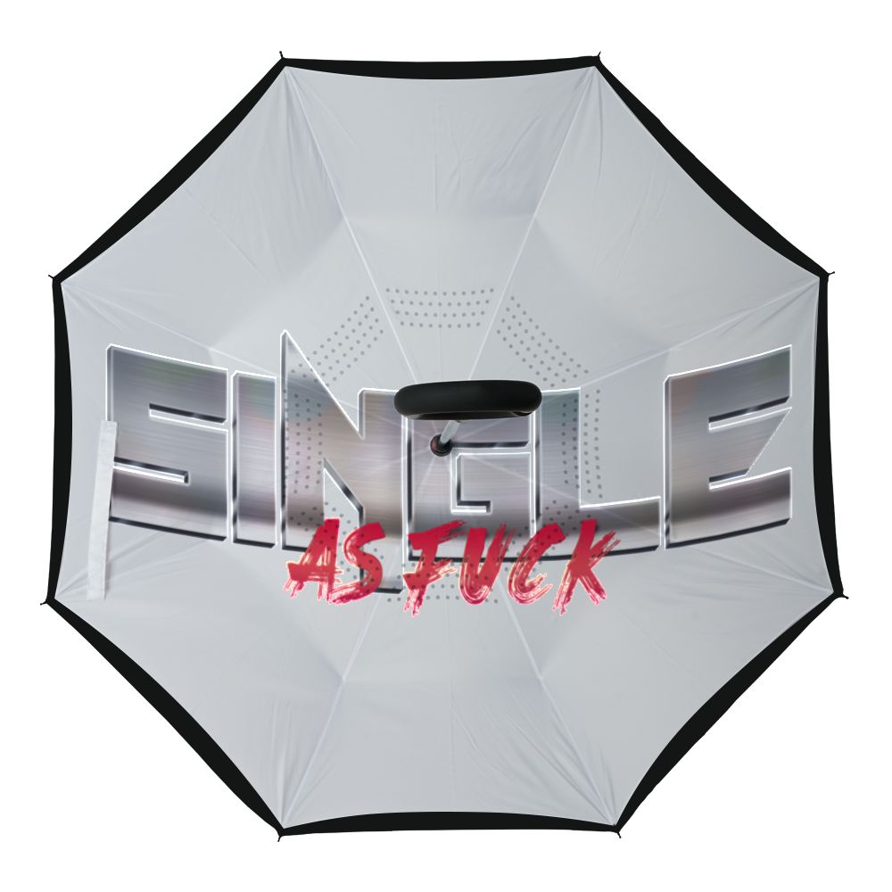Car Reverse Umbrella Inner Print