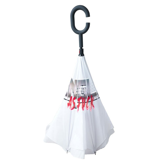 Car Reverse Umbrella Inner Print