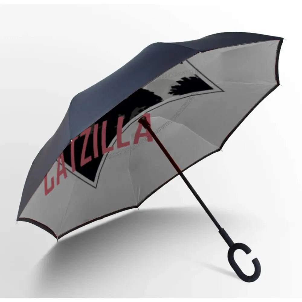 Car Reverse Umbrella Inner Print