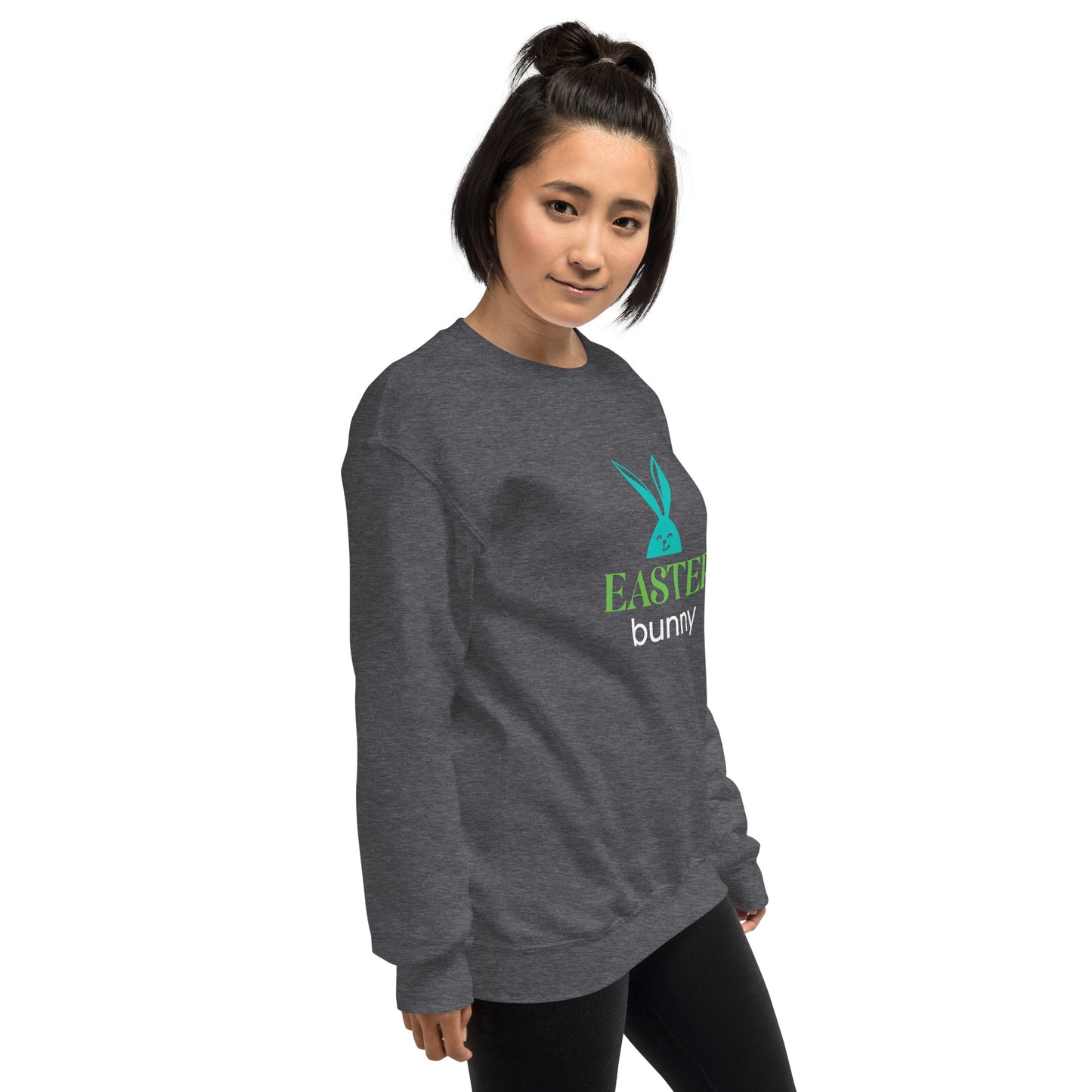 Festive Easter Bunny Sweatshirt, Cozy, Playful & Available in Multiple Colors