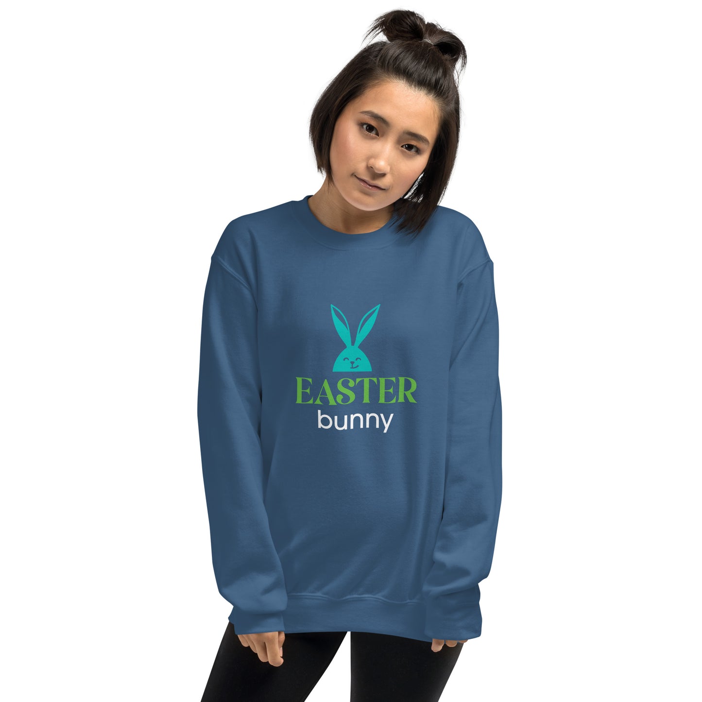 Festive Easter Bunny Sweatshirt, Cozy, Playful & Available in Multiple Colors