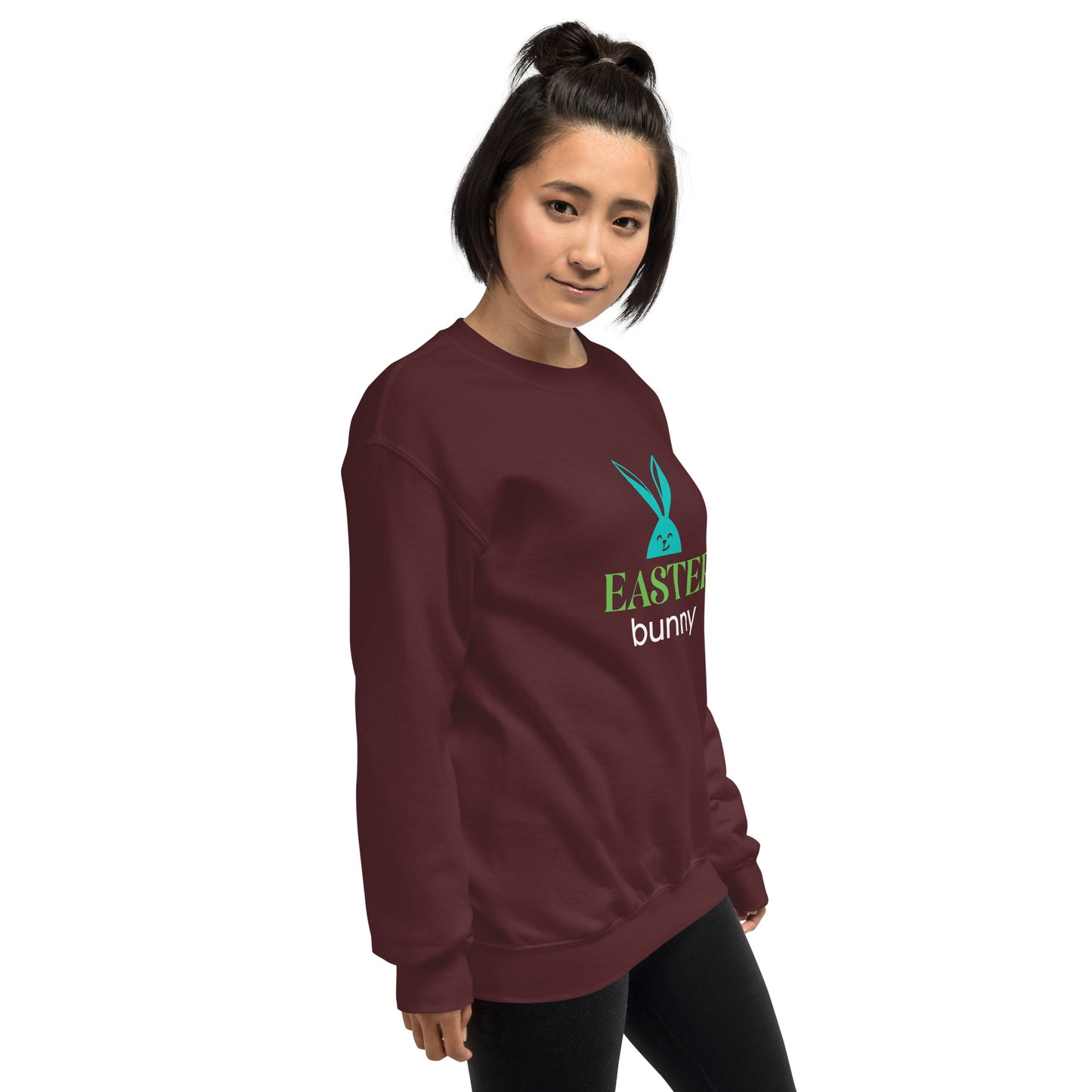 Festive Easter Bunny Sweatshirt, Cozy, Playful & Available in Multiple Colors