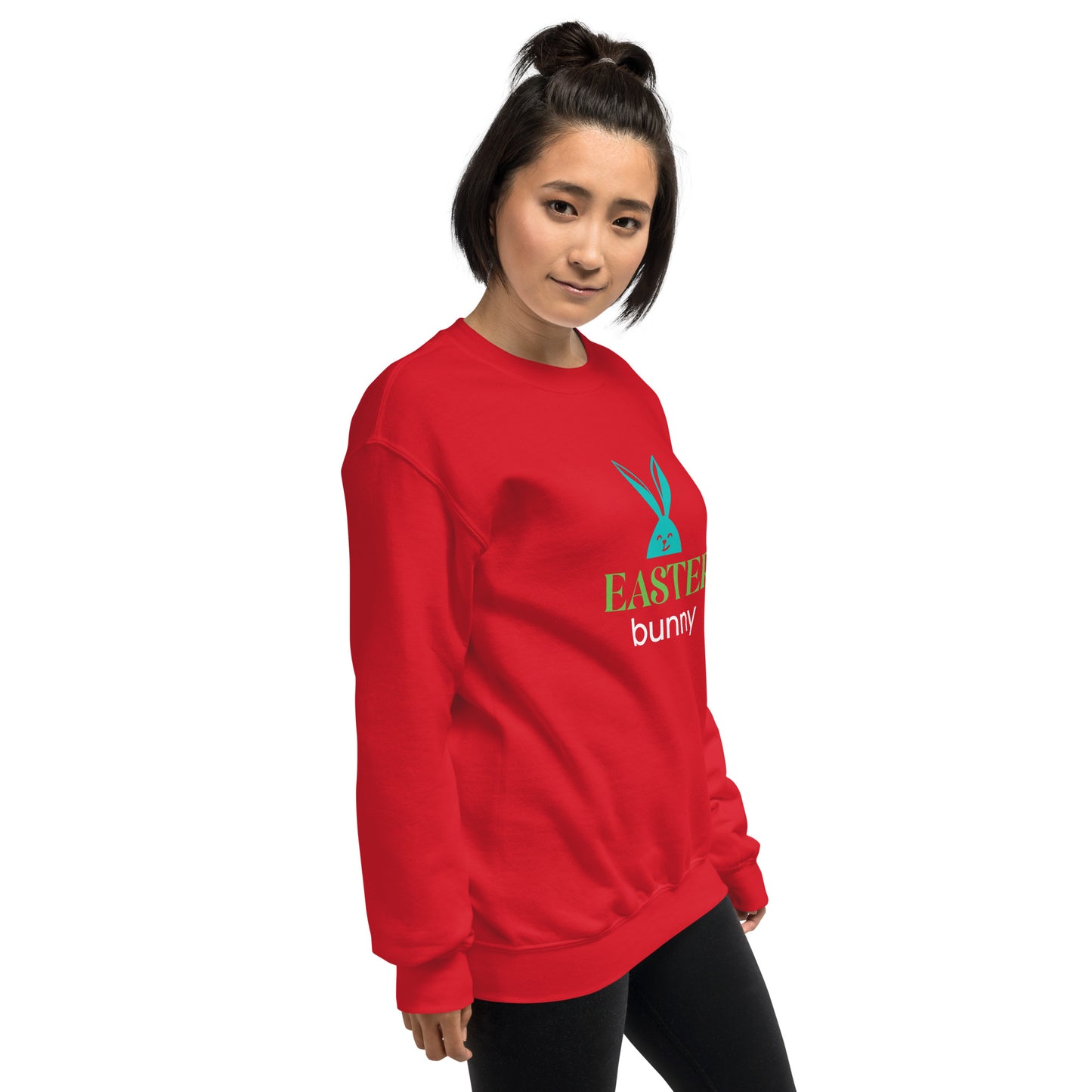 Festive Easter Bunny Sweatshirt, Cozy, Playful & Available in Multiple Colors