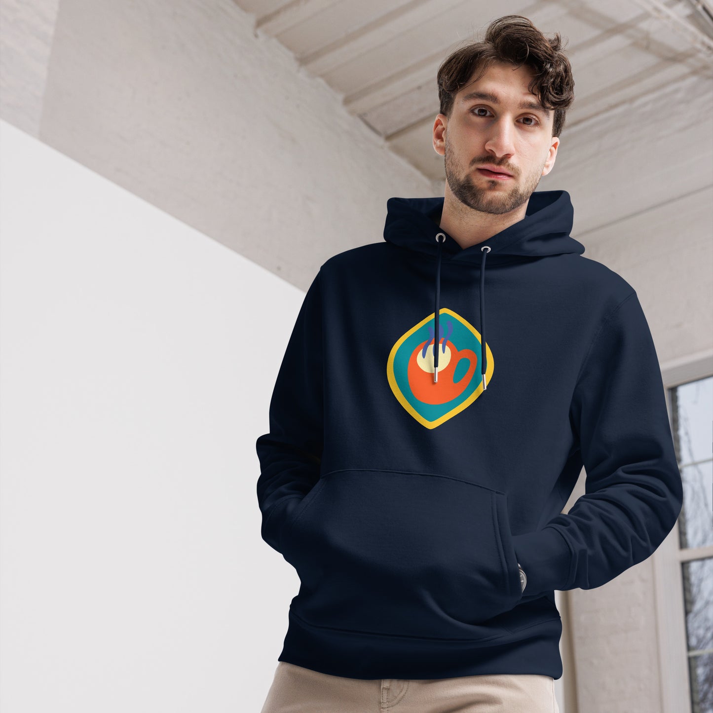 Unisex Graphic Hoodie, Stylish, Comfortable & Available in White, Black & Navy