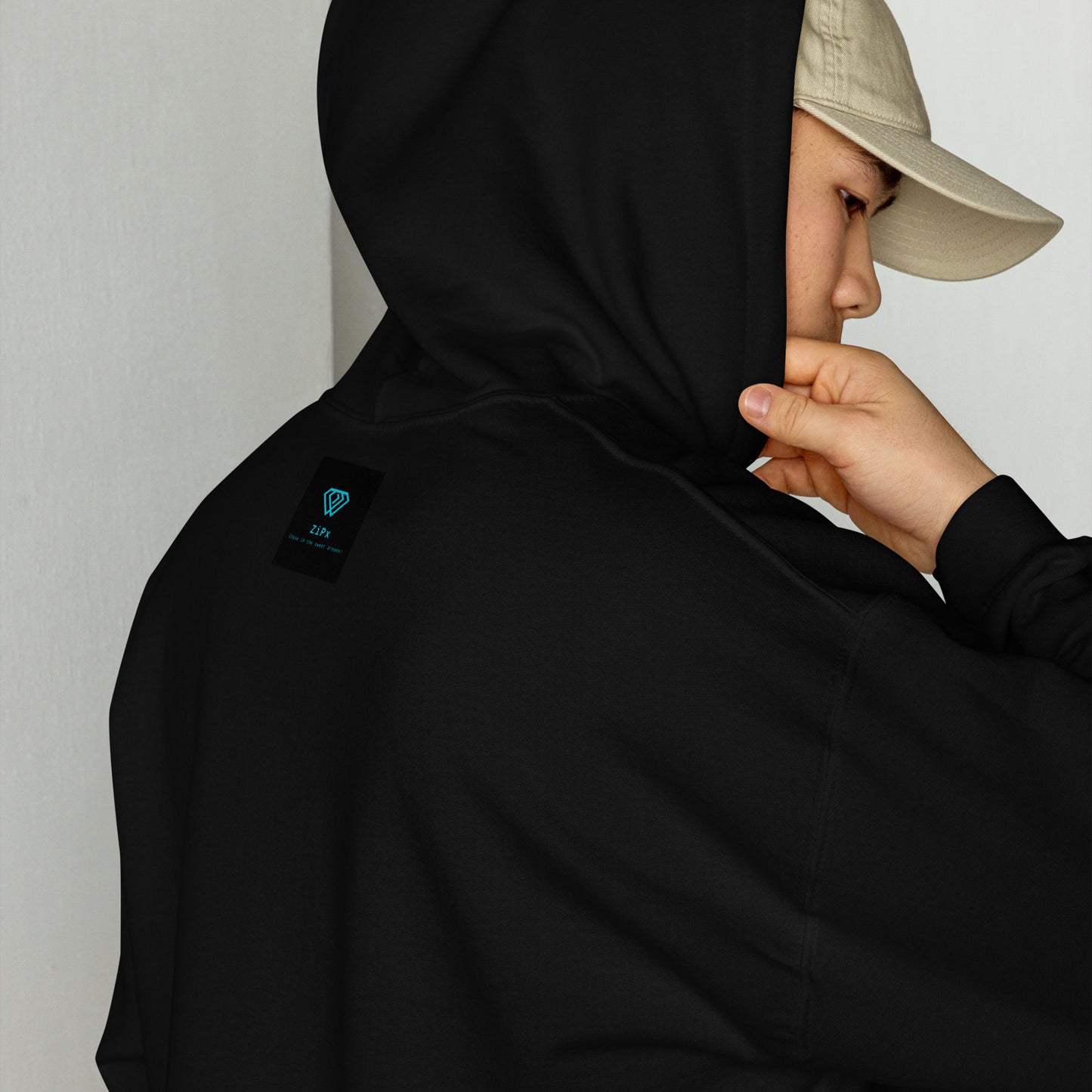 Embroidered T Hoodie, Cozy, Minimalist & Perfect for Effortless Street Style