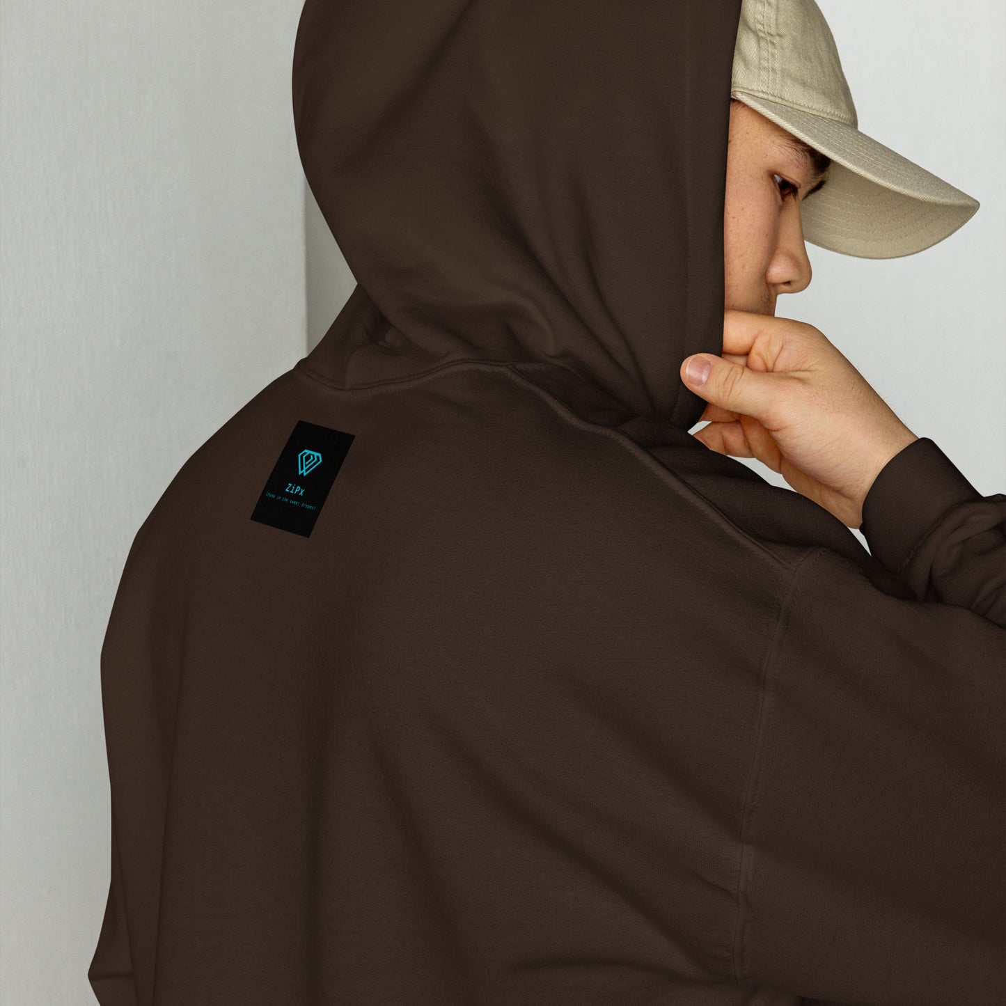 Embroidered T Hoodie, Cozy, Minimalist & Perfect for Effortless Street Style