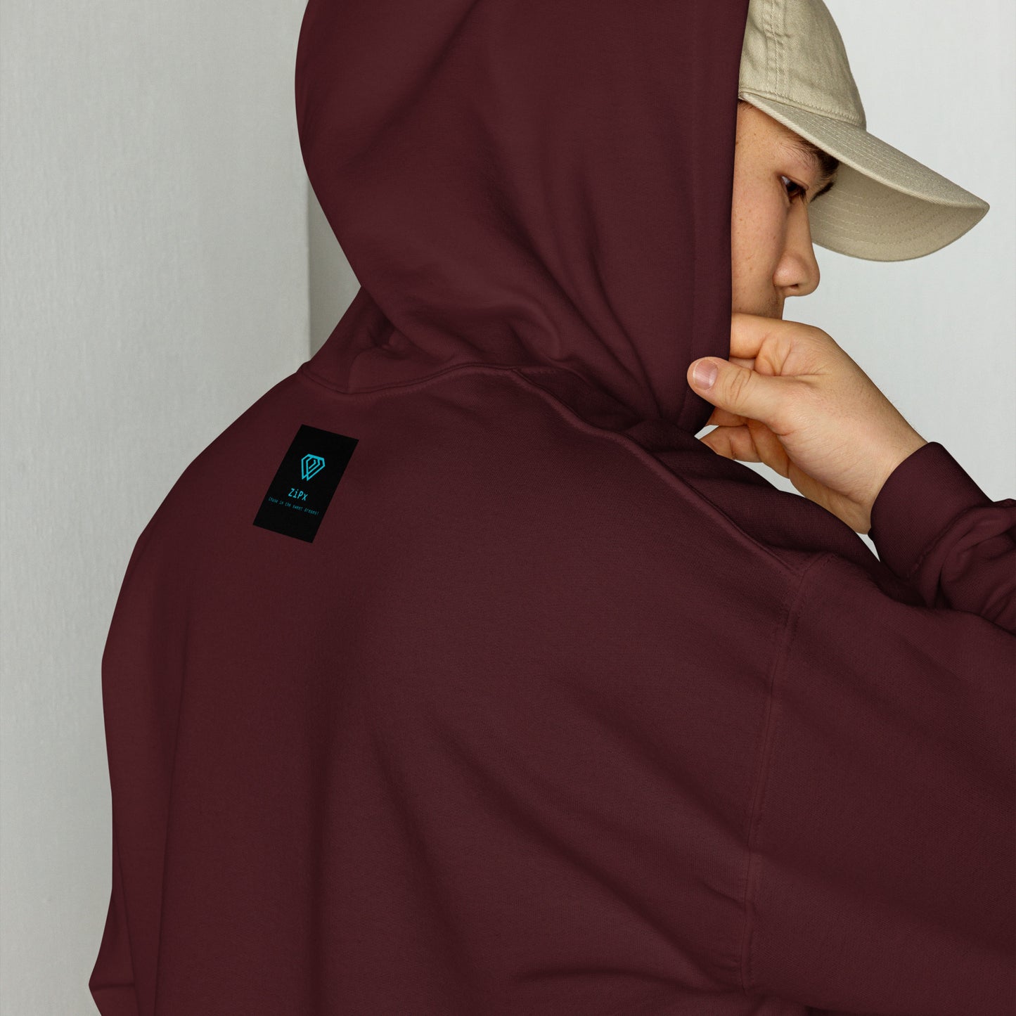 Embroidered T Hoodie, Cozy, Minimalist & Perfect for Effortless Street Style