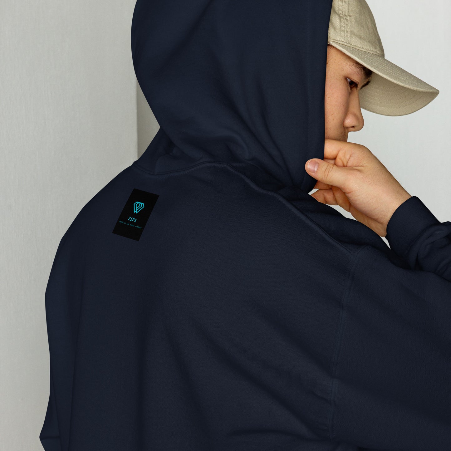 Embroidered T Hoodie, Cozy, Minimalist & Perfect for Effortless Street Style