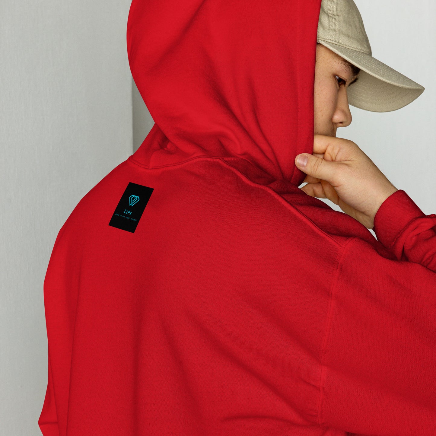 Embroidered T Hoodie, Cozy, Minimalist & Perfect for Effortless Street Style