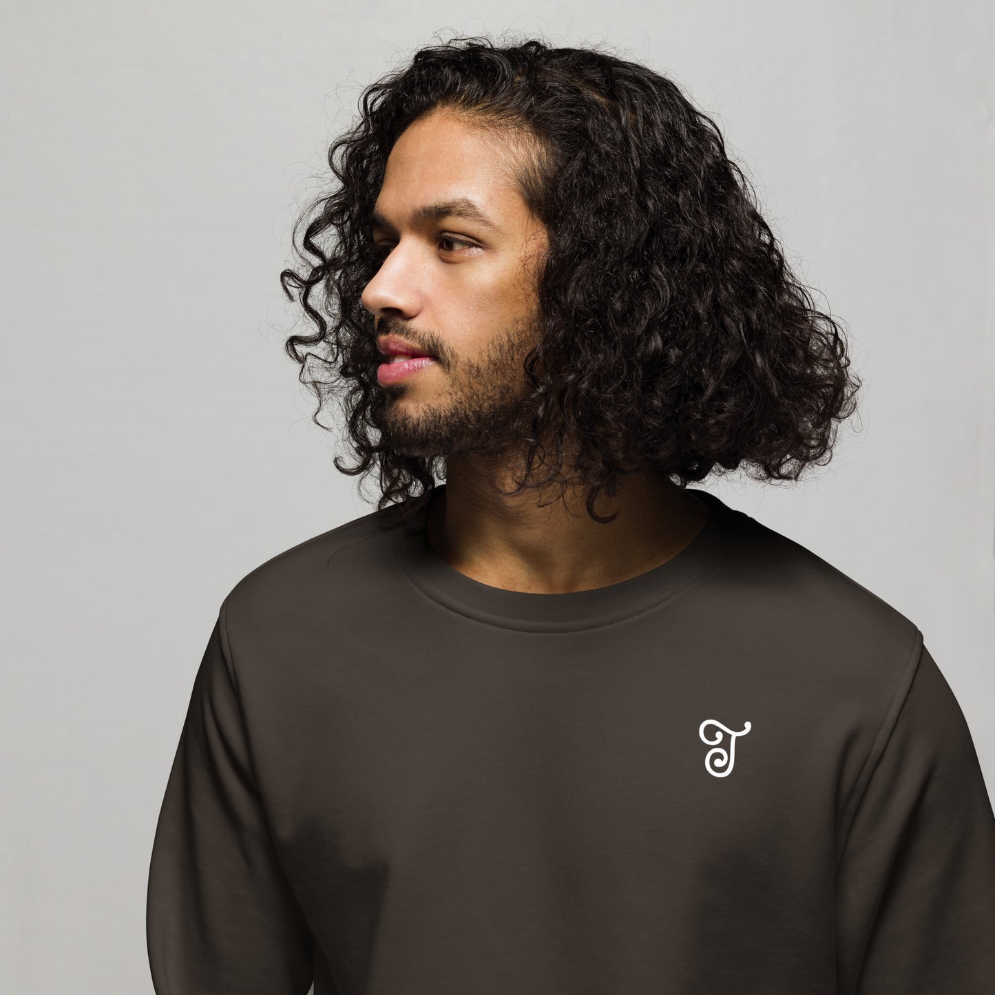 Embroidered T Sweatshirt, Soft, Stylish & Available in Multiple Colors