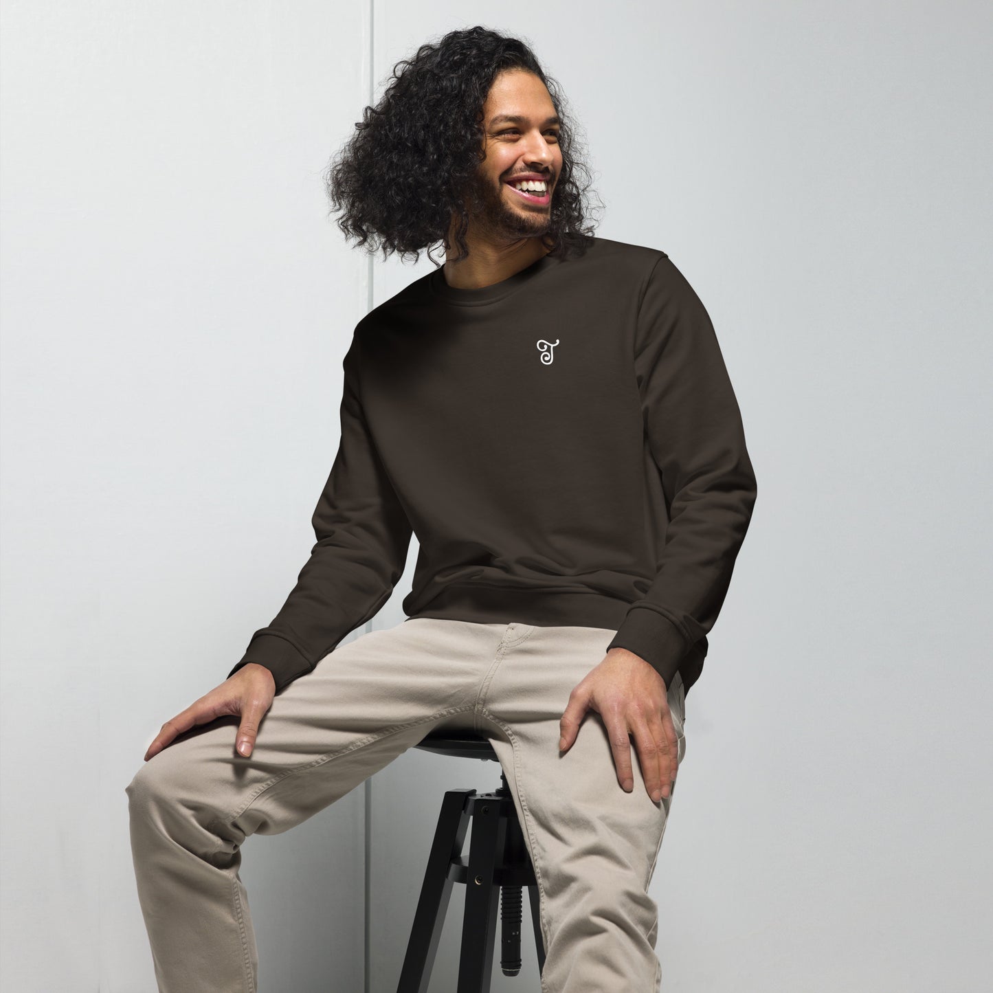 Embroidered T Sweatshirt, Soft, Stylish & Available in Multiple Colors
