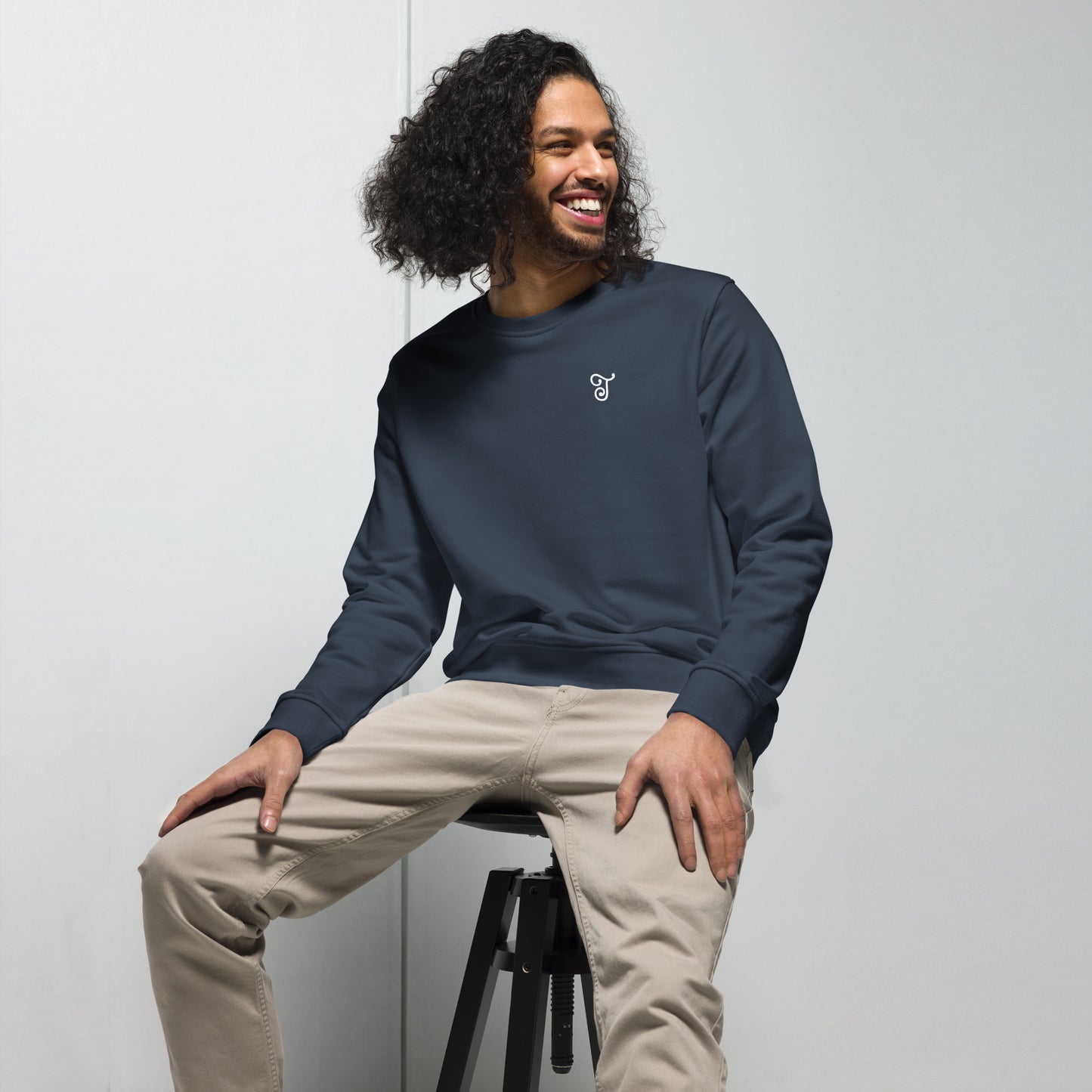 Embroidered T Sweatshirt, Soft, Stylish & Available in Multiple Colors