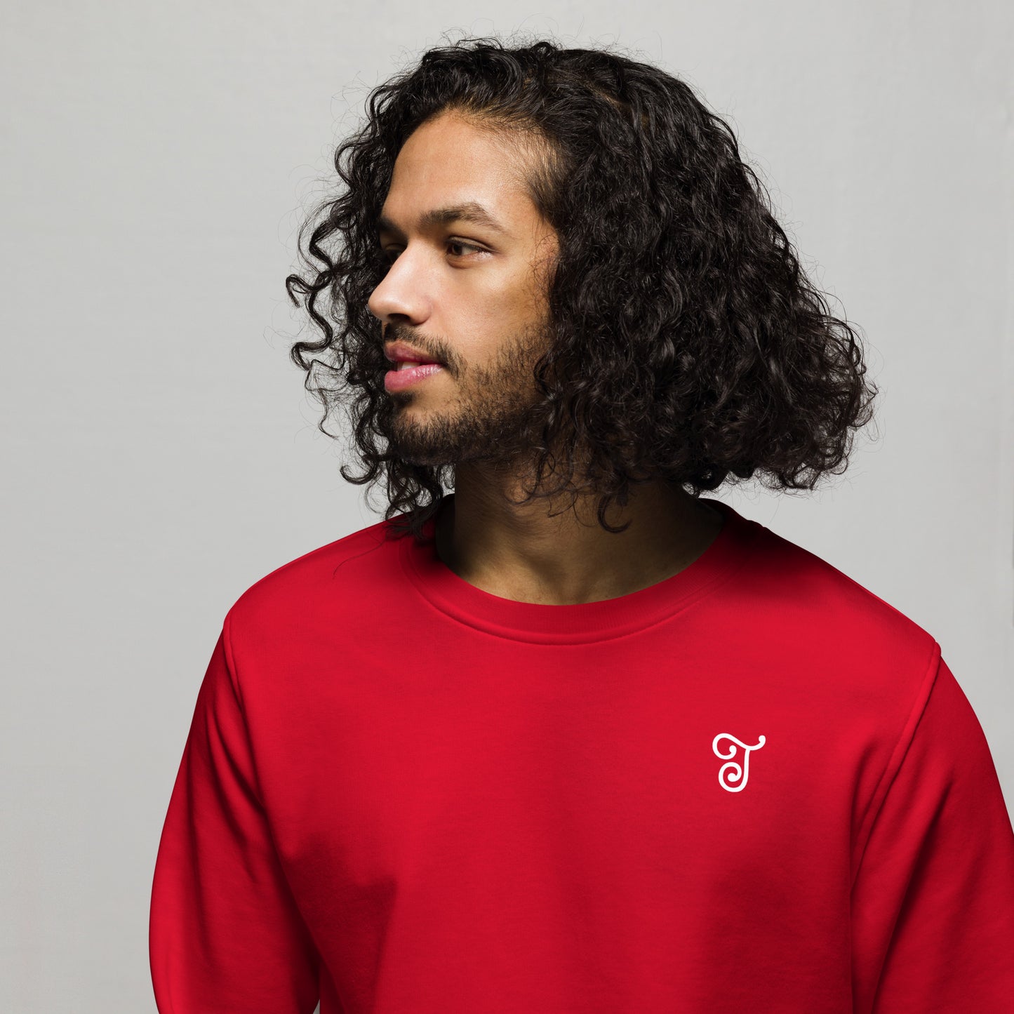 Embroidered T Sweatshirt, Soft, Stylish & Available in Multiple Colors