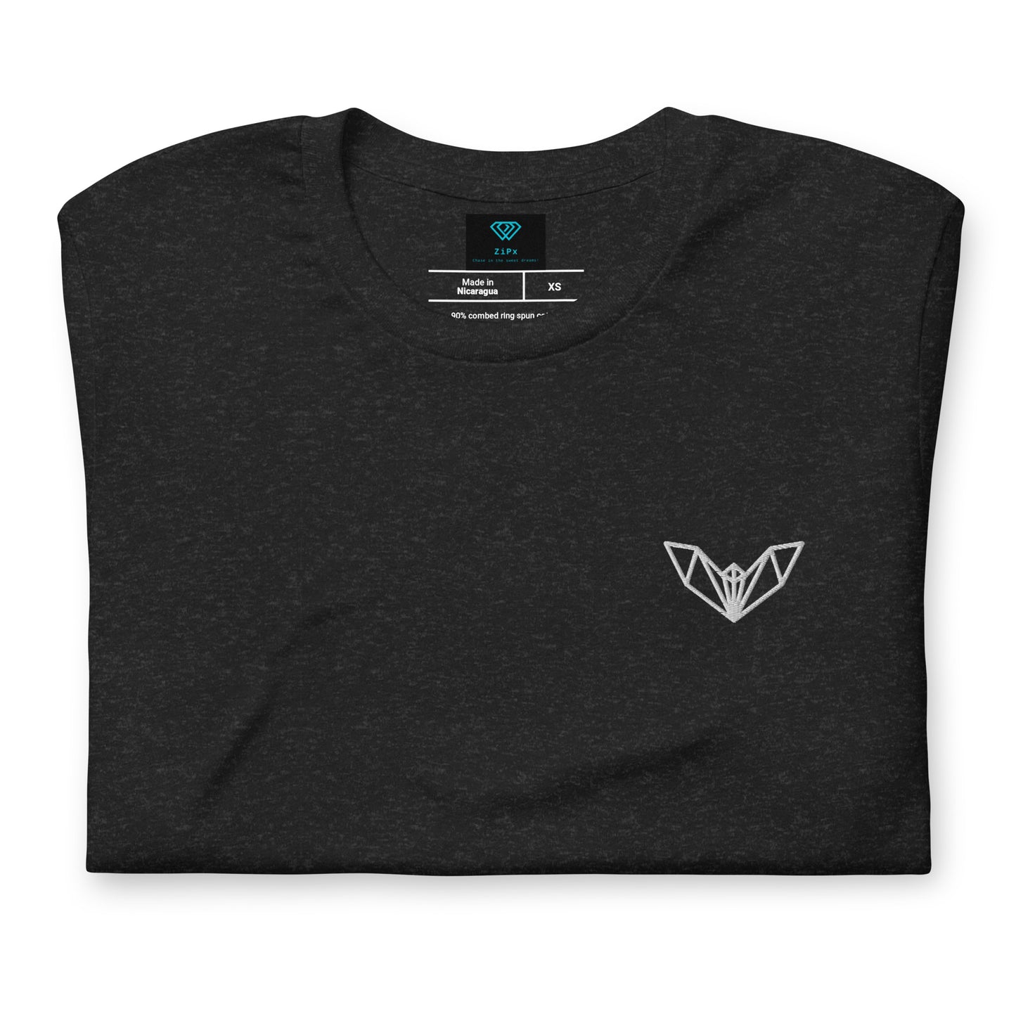 Women’s Geometric Bat T-Shirt, Sleek, Minimalist & Designed for Casual Confidence