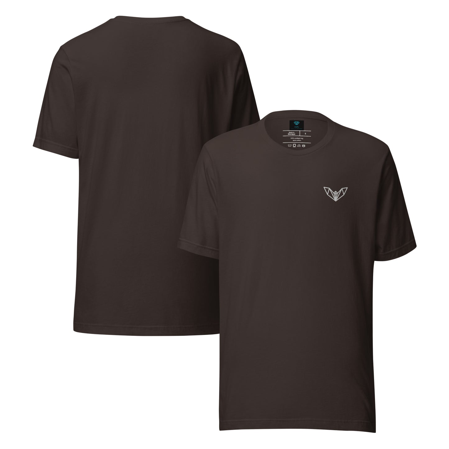 Women’s Geometric Bat T-Shirt, Sleek, Minimalist & Designed for Casual Confidence
