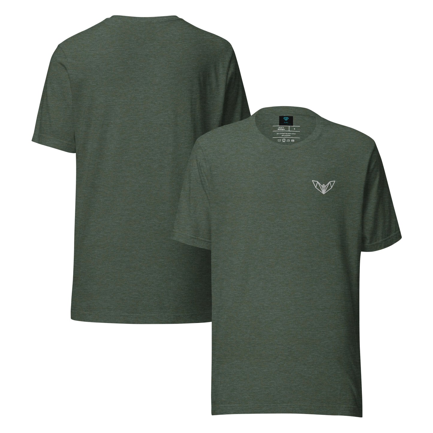Women’s Geometric Bat T-Shirt, Sleek, Minimalist & Designed for Casual Confidence