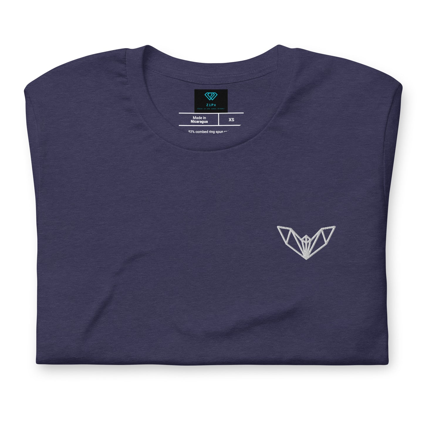 Women’s Geometric Bat T-Shirt, Sleek, Minimalist & Designed for Casual Confidence