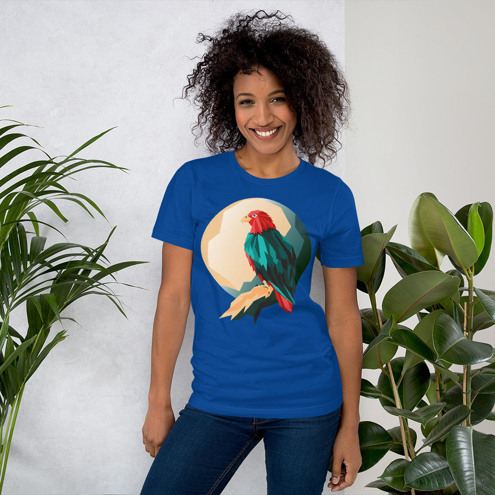 Royal blue t-shirt featuring a bold front print reading ‘I’M AWESOME’ in large blue letters—minimalist, stylish, and perfect for casual wear.