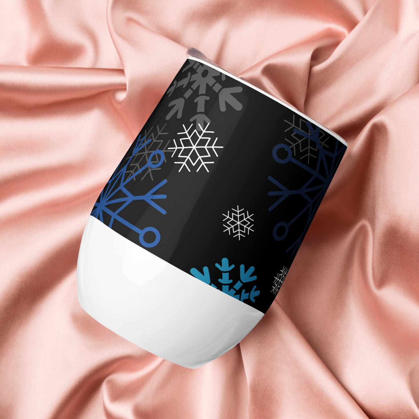 Festive Gnome Wine Tumbler Insulated, Stylish & Perfect for Holiday Cheers