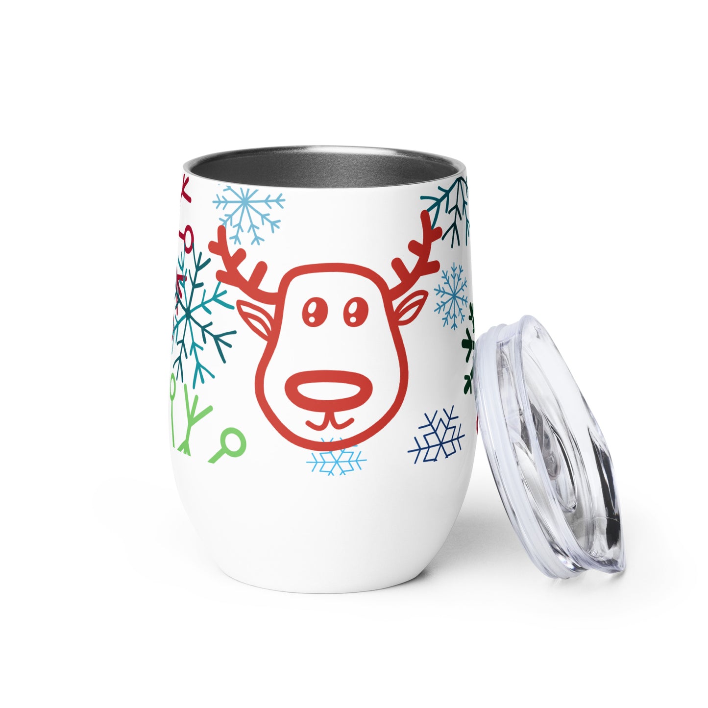 ZIPPX Christmas Wine tumbler