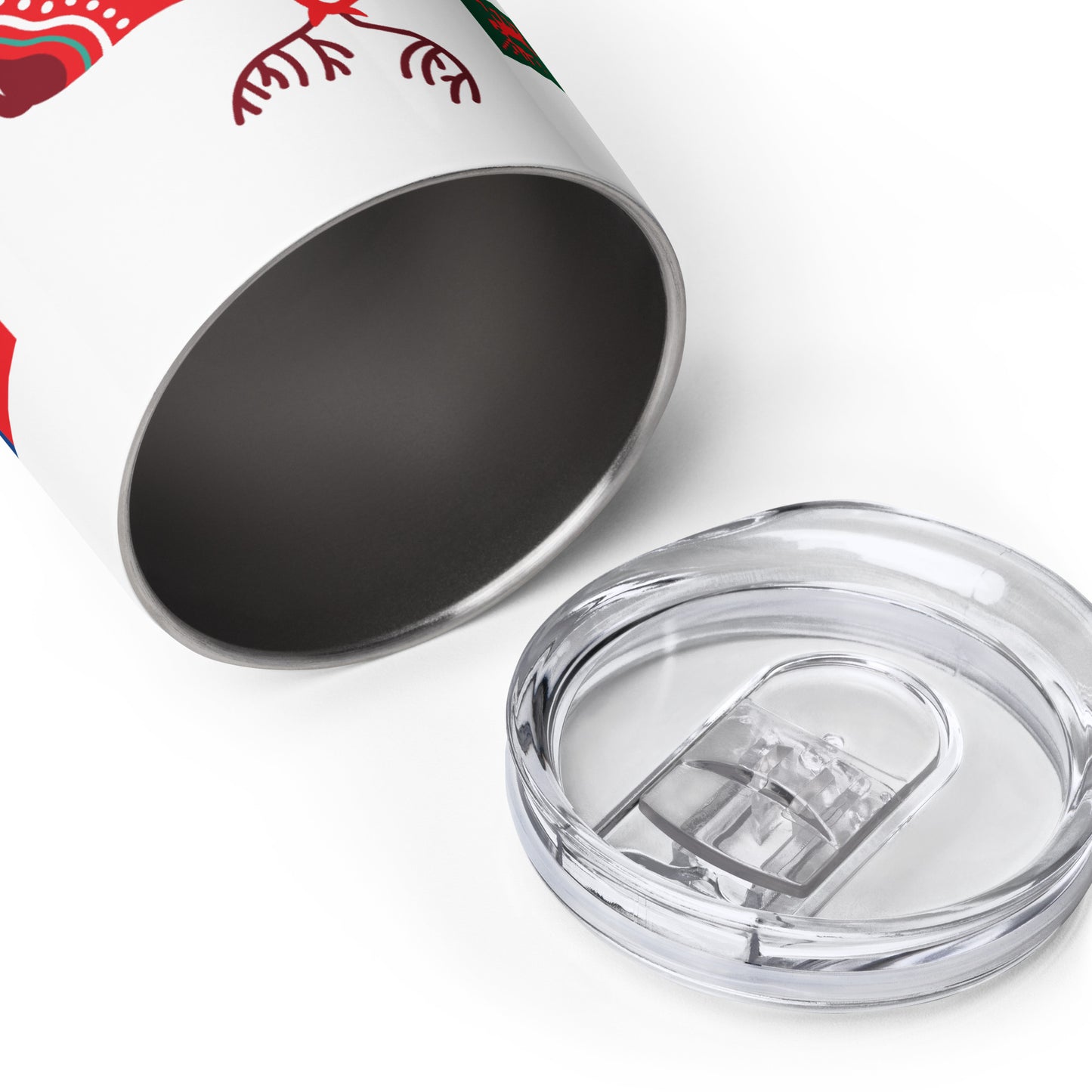 Christmas Reindeer Wine tumbler