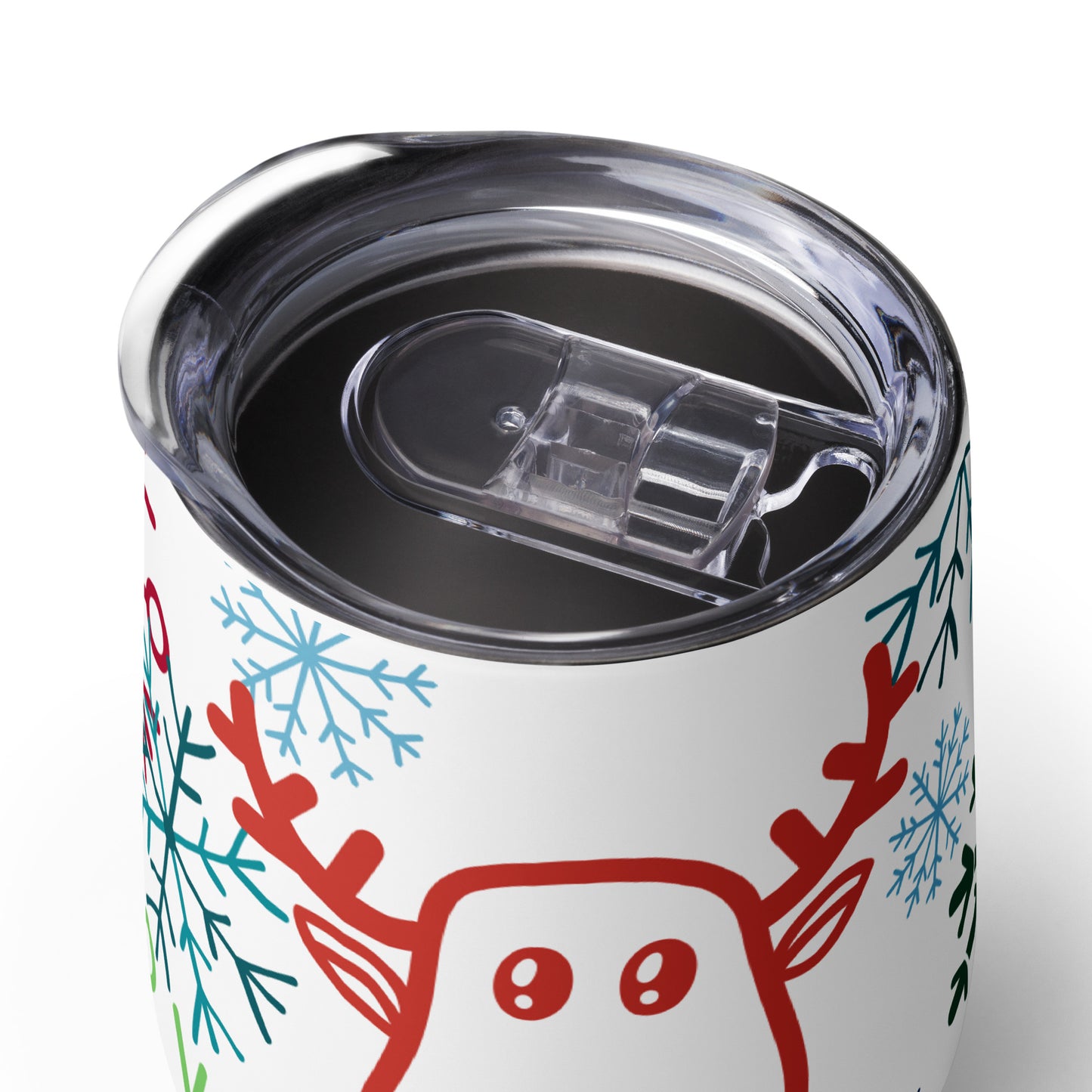 ZIPPX Christmas Wine tumbler