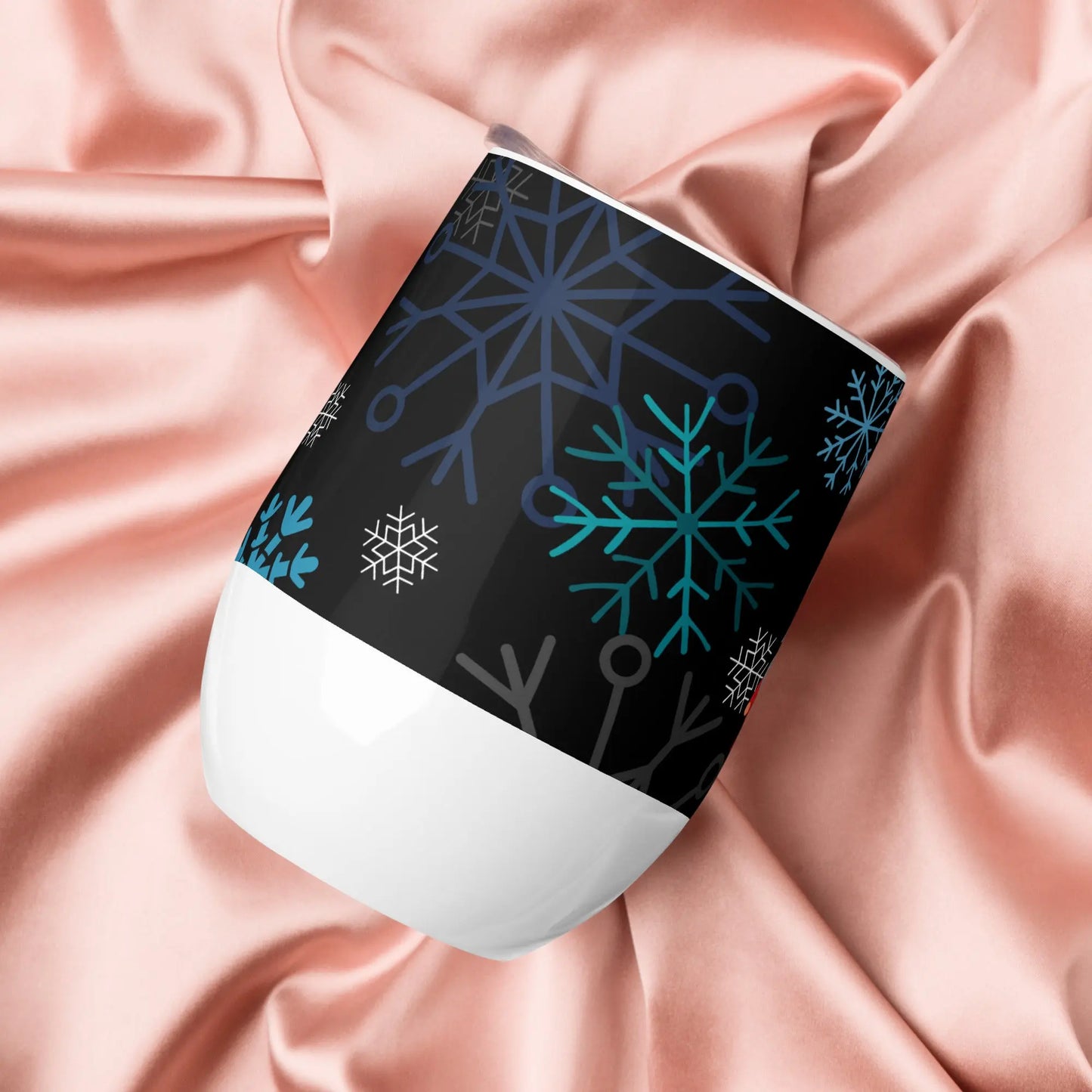 Festive Gnome Wine Tumbler Insulated, Stylish & Perfect for Holiday Cheers ZIPPX