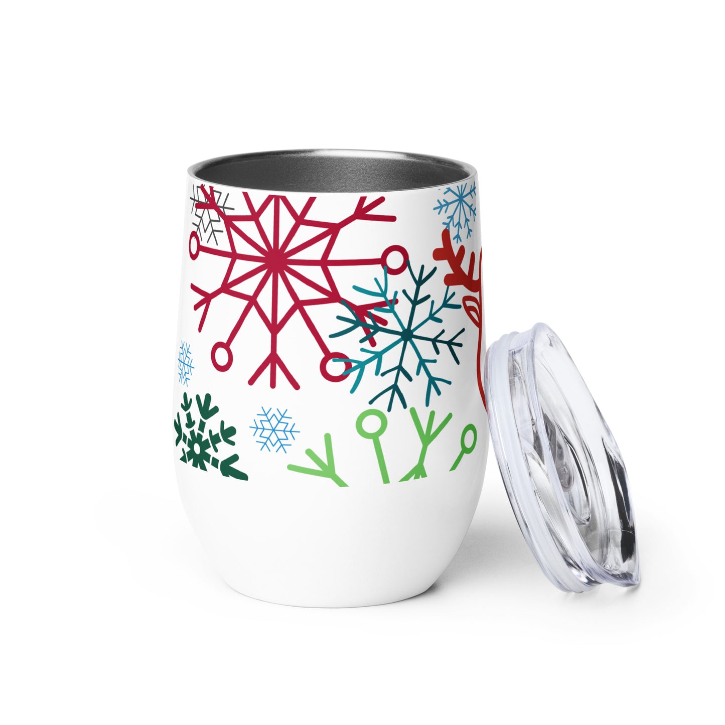 ZIPPX Christmas Wine tumbler