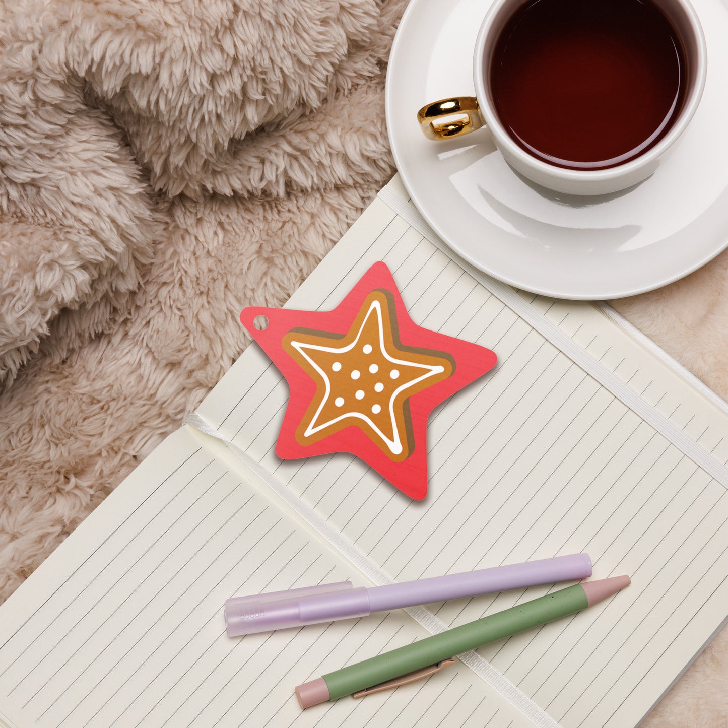 Christmas Wooden ornaments, magnet ornaments