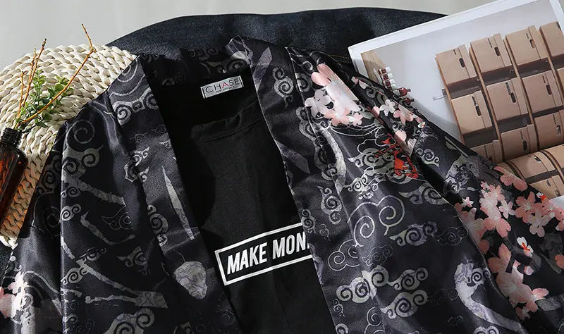 Shirt Trendy Brand Loose Hong Kong Style Ins Super Fire Kimono Summer Sun Protection Clothing For Men And Women