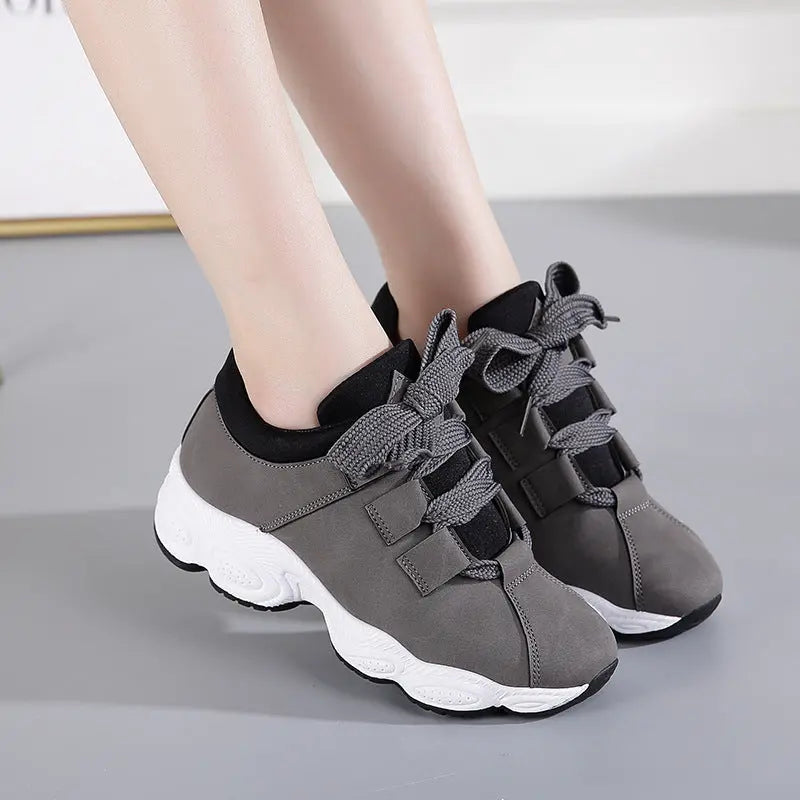 Harajuku Ulzzang Students 2022 Spring White Shoes Old Shoes Women