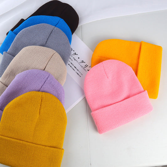 Knitted Hat Winter Wool Hat