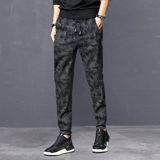 Black Pants Men's Autumn New Casual Pants Long Pants Large Size Straight Pants Loose Sports Pants