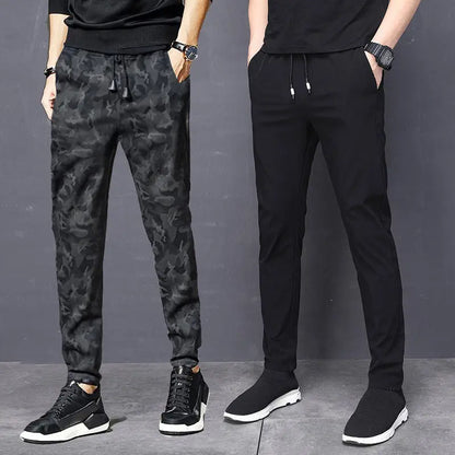 Black Pants Men's Autumn New Casual Pants Long Pants Large Size Straight Pants Loose Sports Pants