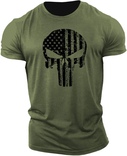 Men&#039;s Skull Short - Sleeve T - Shirt