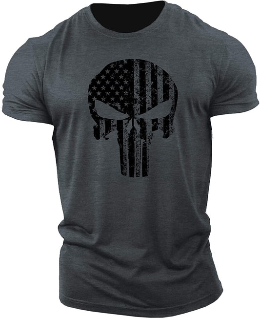 Men&#039;s Skull Short - Sleeve T - Shirt