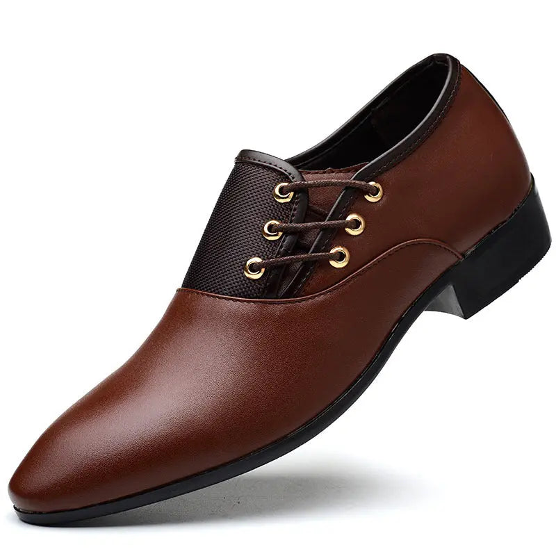 Men's Leather Shoes 2021 New Business Dress Leather Shoes Men's Extra Large Size 46 All-Match Men's Shoes 47 Casual Shoes 48