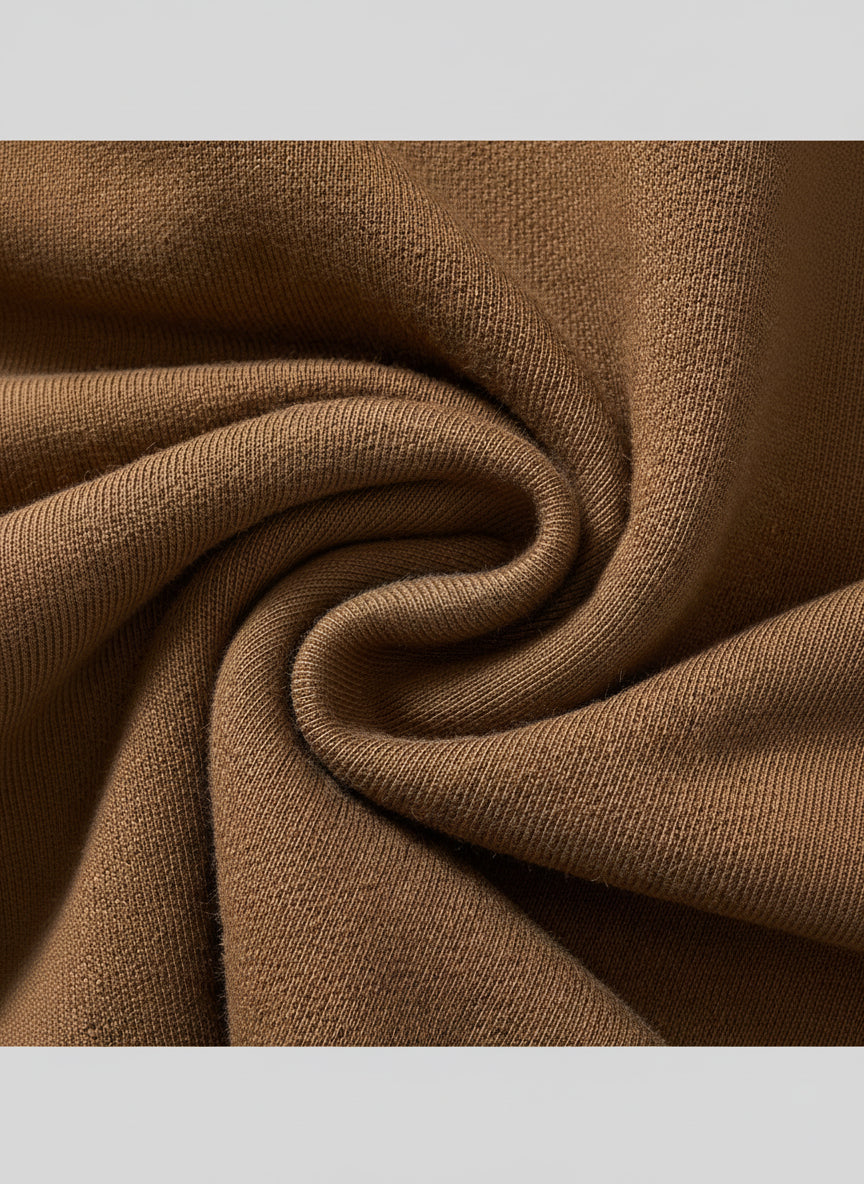 Advanced Sense 380G Heavy Cotton Round Neck Inverted Triangle Sweater Men's Jacket Autumn And Winter Bottoming Shirt Long Sleeve Men's Sweater