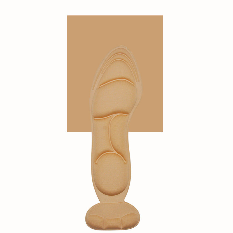 Foot Arch Massage Anti-pain Heel Sponge Two-in-one Insole High Heels Women&#039;s Adjustable Insole