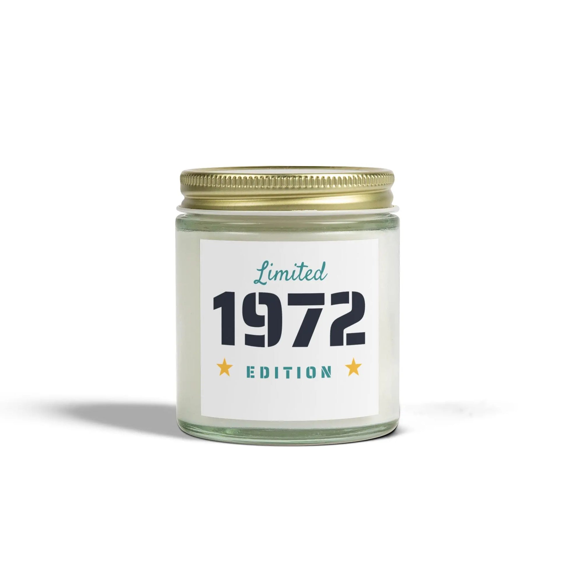 Limited Edition 1972 Coconut Apricot Scented Candles - Perfect Gift for Any Celebration Printify
