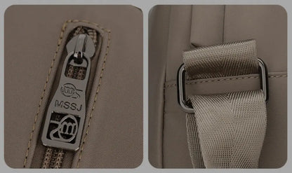 Women's Lightweight Multi-Pocket Crossbody Handbag